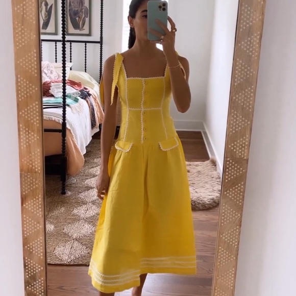 Steele drop waist midi dress - Picture 6 of 6